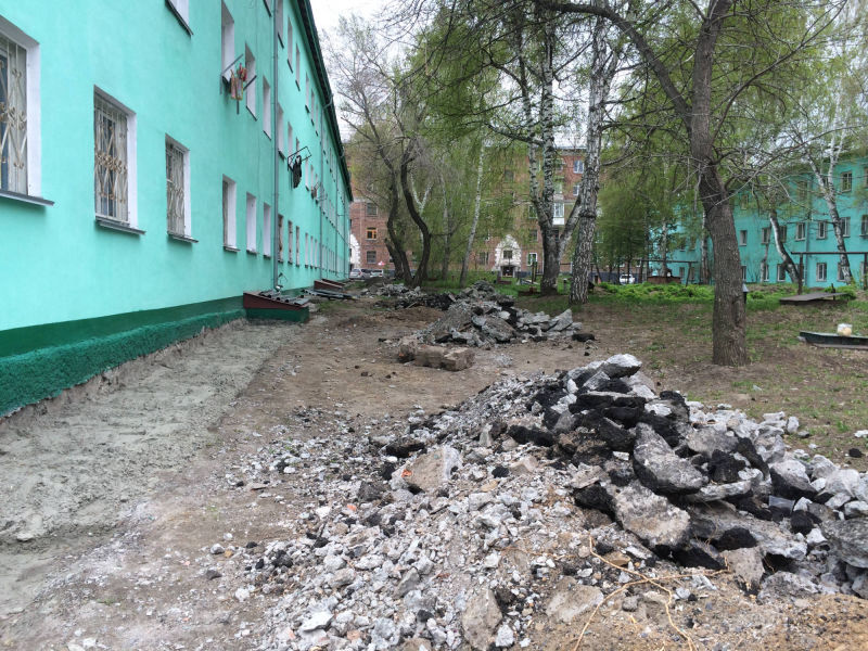 Вывоз строительного мусора после демонтажа отмоски в Дивногорске