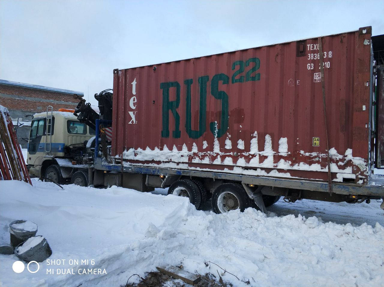 Перевозка контейнеров в Дивногорске