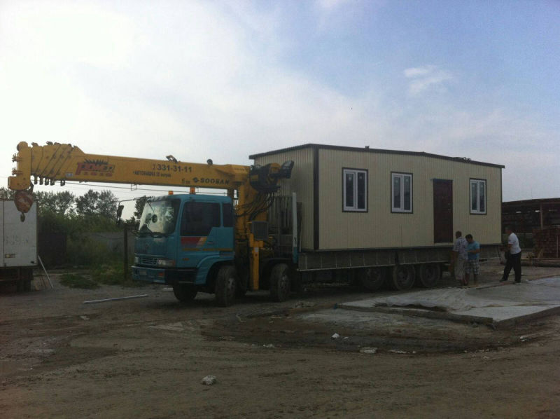 Перевозка негабаритных строительных бытовок в Назарово